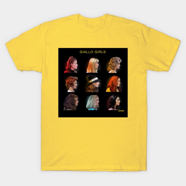 Giallo Girls T-Shirt by spacelord